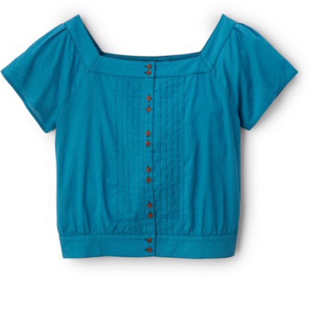 Prana Araceli teal top size medium